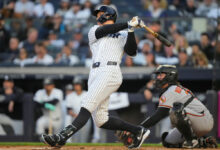 Judge’s big league-high 14th homer sparks Yankees over Orioles 12-1 for sweep, 14th win in 16 games - WTOP News
