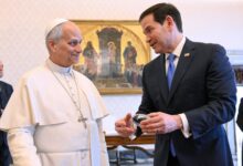 Rubio Meets Pope as Iran Tensions Roil U.S.-Vatican Ties