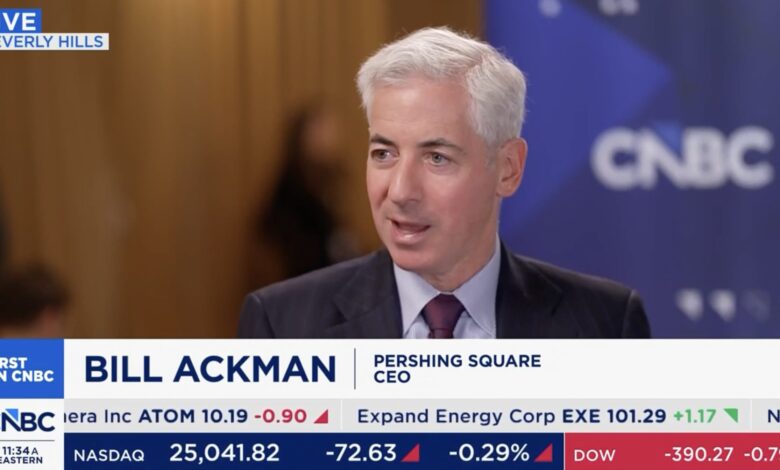 Bill Ackman Calls the Iran War 'A Very Good One'