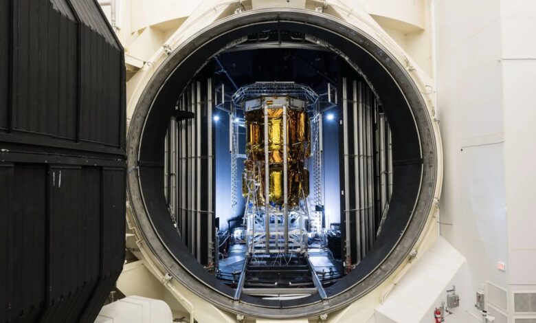 Jeff Bezos' Blue Origin moon lander completes a crucial test as race with SpaceX heats up