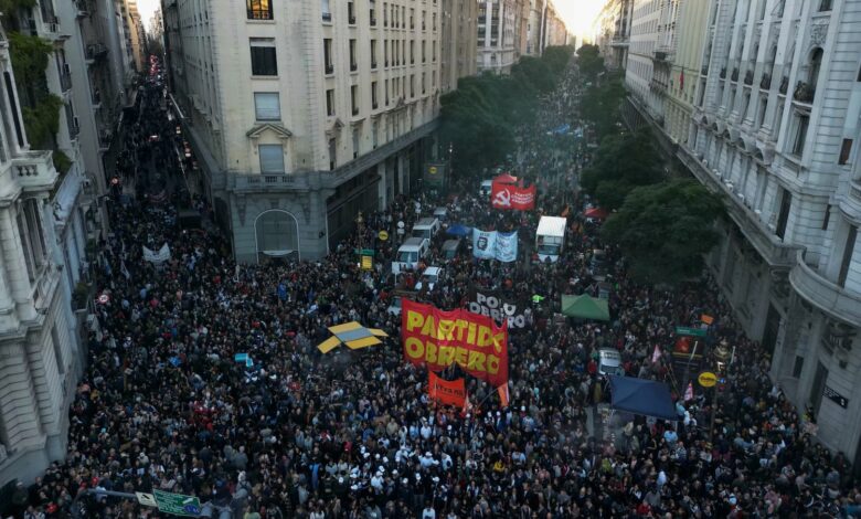 Milei’s Austerity Meets Argentina’s Street Backlash Now