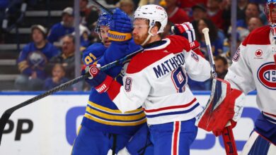 Canadiens’ slow start sinks them in Game 1