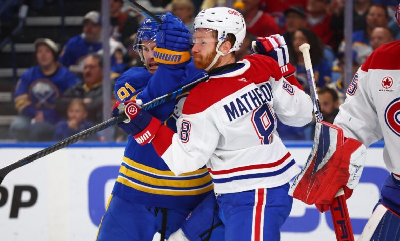 Canadiens’ slow start sinks them in Game 1