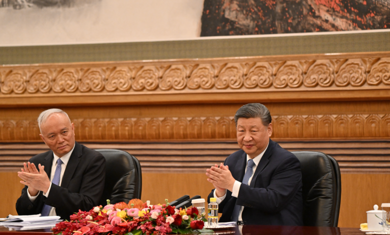 Xi’s Real No. 2 Role Fuels Debate Over Cai Qi