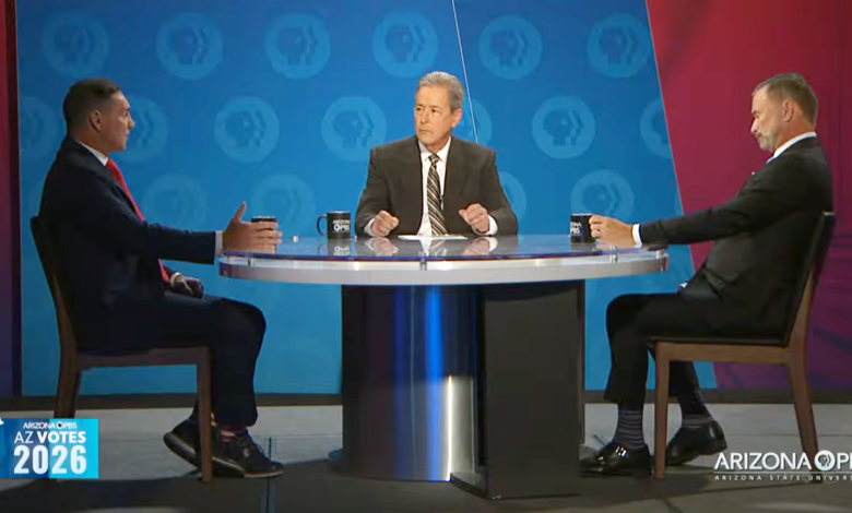 Trump-backed Feely clashes with Trobough on Iran war in CD1 debate