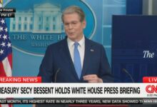 Bessent Pressed on Trump’s Rate Claim Versus Market Reality
