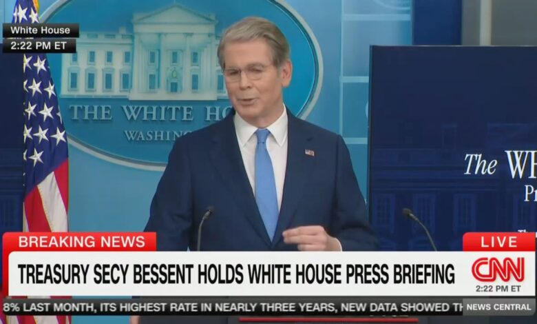Bessent Pressed on Trump’s Rate Claim Versus Market Reality Bessent Pressed on Trump’s Rate Claim Versus Market Reality