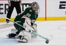 Wild turn to Filip Gustavsson for Game 2 start against Avalanche