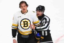 Bruins’ focus shifts after Zadorov’s torn MCL ordeal