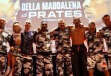 Torcida do Corinthians invade treino do UFC na Austrália