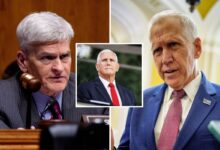 Pence joins GOP revolt against Trump’s anti-weaponization fund
