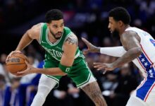 Celtics’ Jayson Tatum Ruled Out for Game 7 With Knee Stiffness