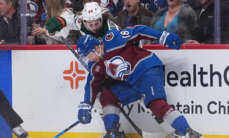 Avalanche imposing will on Wild to take 2-0 series lead