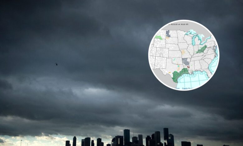 Life-threatening storms threaten millions on Memorial Day weekend: Map
