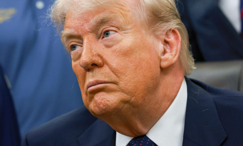 Trump reposts AI rhinoceros hunt image warning RINOs Trump reposts AI rhinoceros hunt image warning RINOs