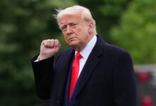 Trump returns with wind at his back—then trips