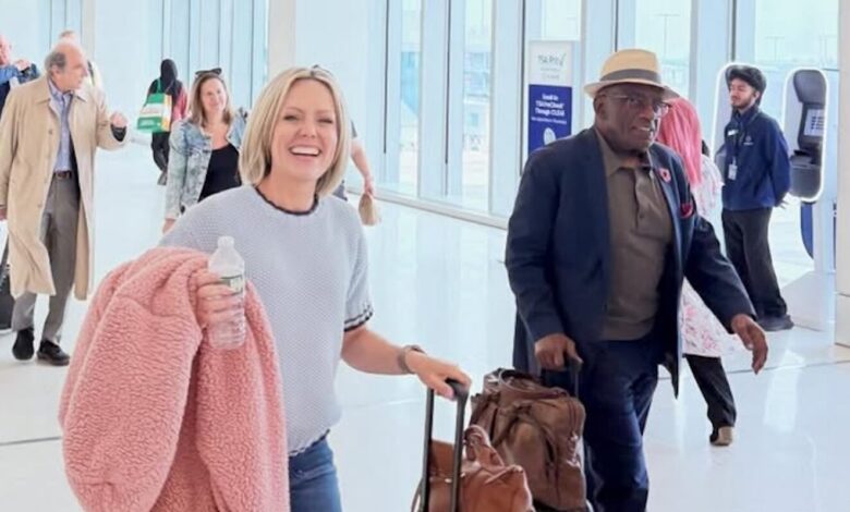 Dylan Dreyer & Al Roker Stuck at Airport