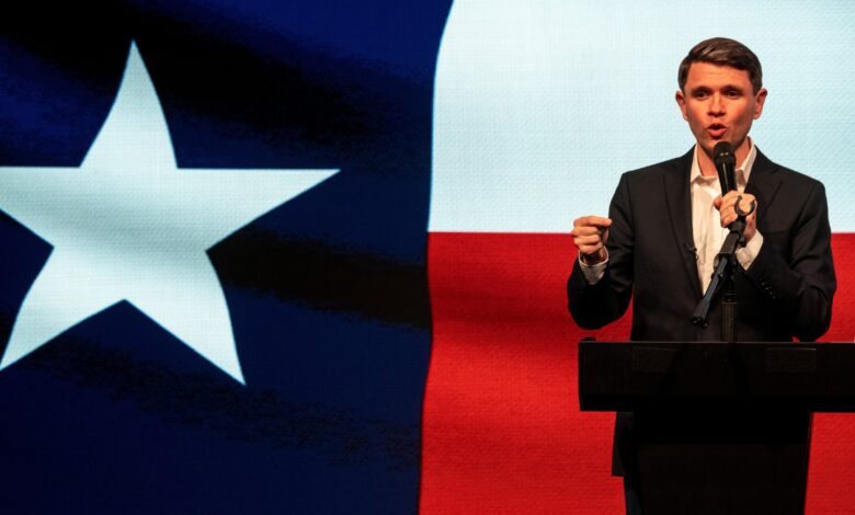 Talarico attacks Paxton’s record in Texas Senate bid Talarico attacks Paxton’s record in Texas Senate bid