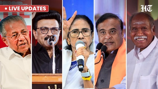 Election results LIVE: Election Commission counts votes today for Puducherry, Kerala, Assam, Bengal, Tamil Nadu polls