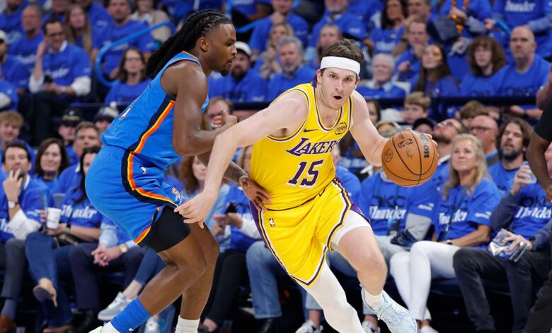 Emmanuel Acho blasts Lakers' Austin Reaves for 'abysmal' Game 1 vs. Thunder