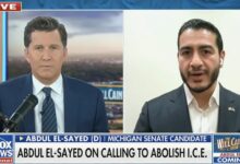 Will Cain and Abdul El-Sayed clash over Trump’s .8B