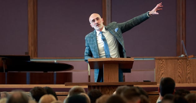 At young adult interfaith event, Arthur C. Brooks addresses the ‘meaning crisis’
