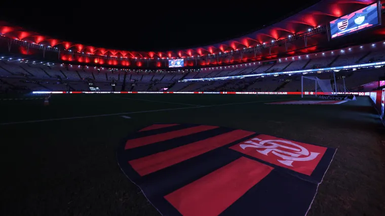Flamengo e Estudiantes duelam no Maracanã pela Libertadores Flamengo e Estudiantes duelam no Maracanã pela Libertadores