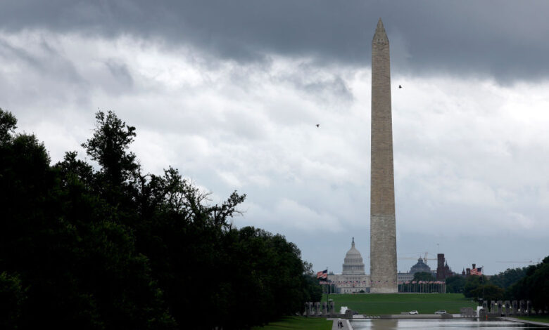Cold Front and Evening Storms Threaten DC Area