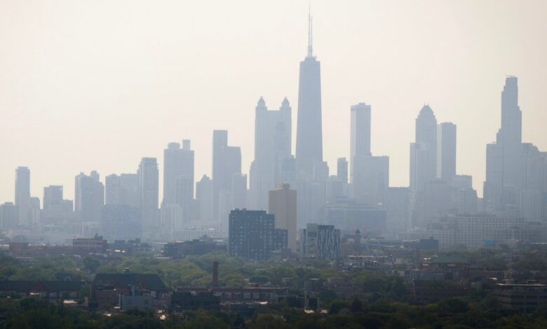 Warning issued as ozone alert covers Chicago