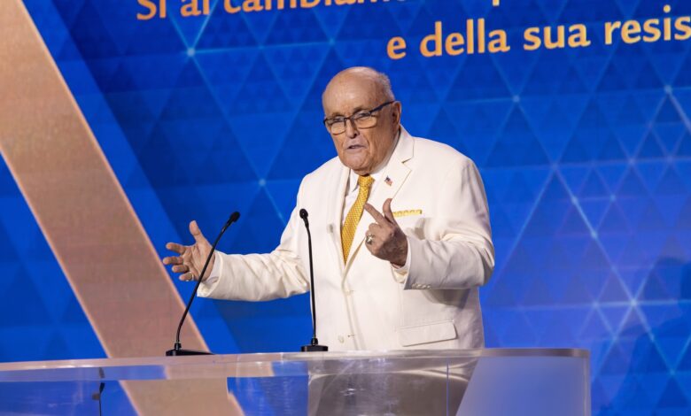 Rudy Giuliani Hospitalized in Critical but Stable Condition