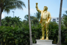 Trump Gold Statue Revives ‘Golden Calf’ Criticism