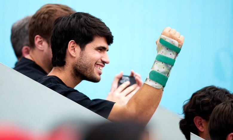 Alcaraz withdraws from Wimbledon, extending injury absence