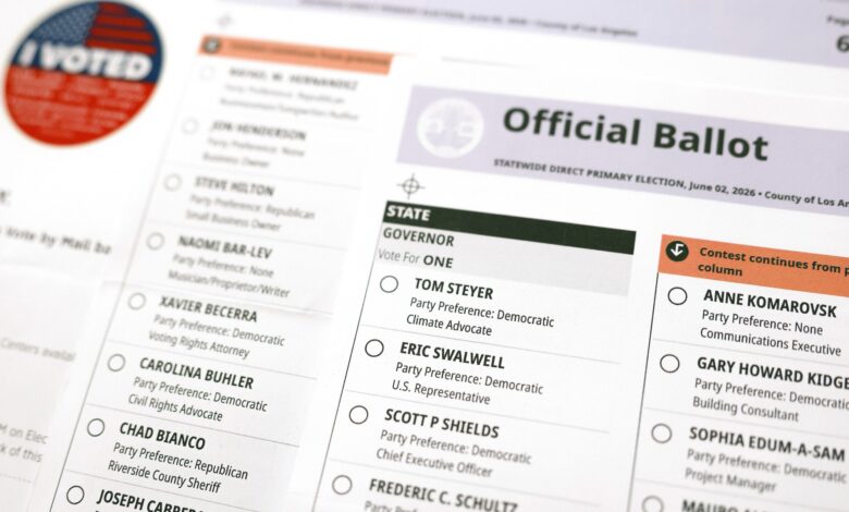 California governor race heats up: Obama name game, MISRYOUM poll finds