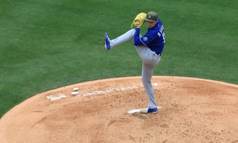 Dodgers’ Roki Sasaki delivers seven scoreless-tilt statement Dodgers’ Roki Sasaki delivers seven scoreless-tilt statement