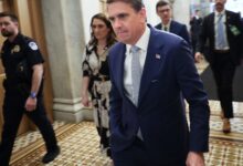 Rebelling over Trump’s fund, GOP senators stall immigration vote