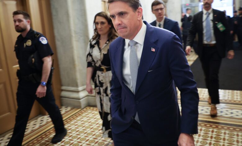 Rebelling over Trump’s fund, GOP senators stall immigration vote Rebelling over Trump’s fund, GOP senators stall immigration vote