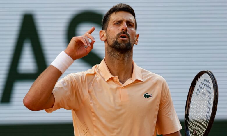 Djokovic booed at Roland-Garros after crowd warning Djokovic booed at Roland-Garros after crowd warning