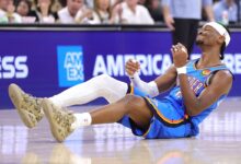 Thunder’s SGA stumbles as flop rage spills over