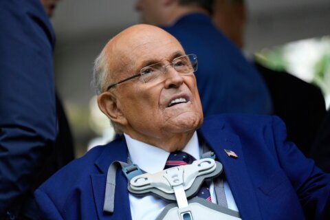 Rudy Giuliani hospitalized in critical condition, his spokesman says - WTOP News