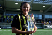 Felicia Schröder, máxima goleadora de la Women’s Europa Cup