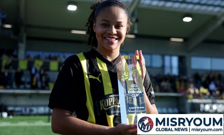 Felicia Schröder, máxima goleadora de la Women’s Europa Cup