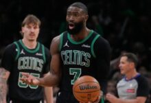Kendrick Perkins roasts Jaylen Brown's comments on refs: 'The agenda was y'all couldn't make shots'