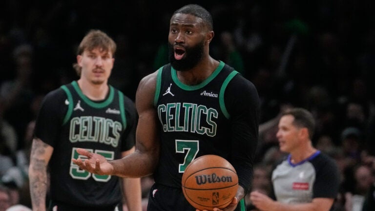 Kendrick Perkins roasts Jaylen Brown's comments on refs: 'The agenda was y'all couldn't make shots'