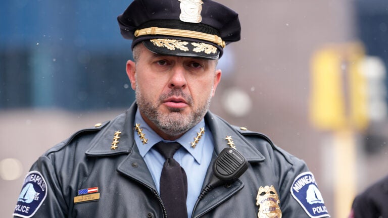 Minneapolis chief resigns amid probe interference claims Minneapolis chief resigns amid probe interference claims