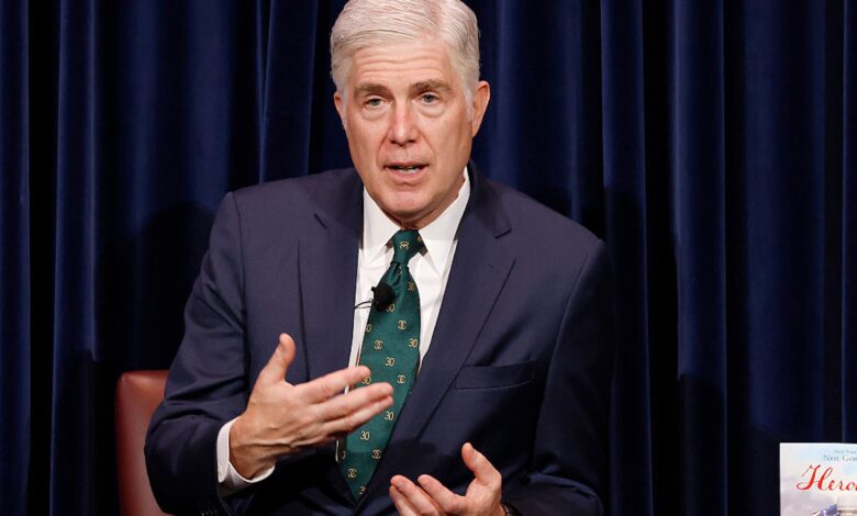 Gorsuch creedal nation tour faces right-wing backlash