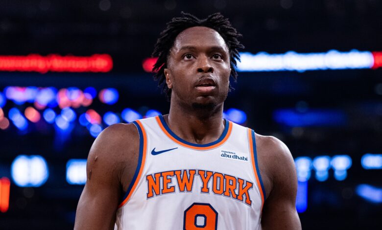 OG Anunoby Hamstring Strain Leaves Knicks Question for Game 3 vs 76ers