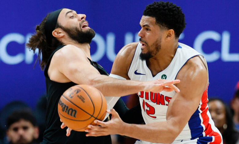 Cunningham scores 23, Harris has 20 to help Pistons beat Cavaliers in Game 1