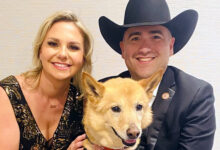 Sen. TJ Shope hat keeps 2020 wedding memories