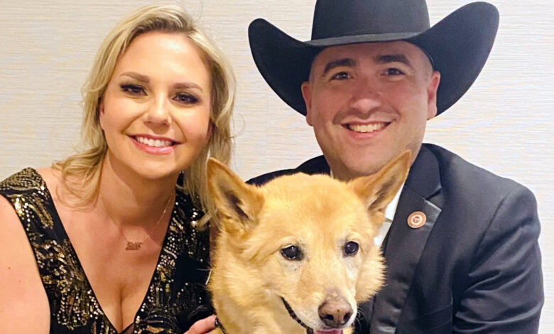 Sen. TJ Shope hat keeps 2020 wedding memories