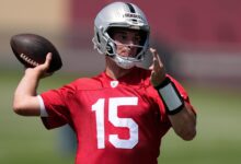 Fernando Mendoza Focuses on Learning Under Center for Raiders